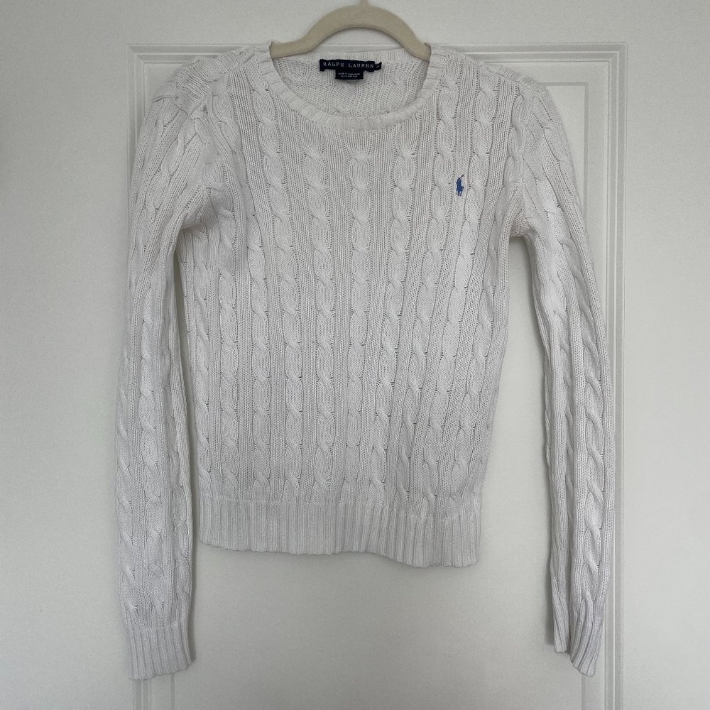 White Ralph Lauren Sweater